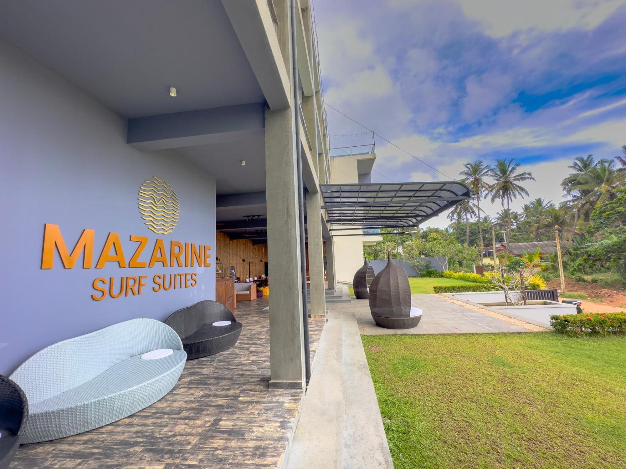 Mazarine Surf Suites Hiriketiya Dikwella Kültér fotó